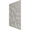 Ekena Millwork 19 5/8in. W x 19 5/8in. H Shale EnduraWall Decorative 3D Wall Panel Covers 2.67 Sq. Ft. WP20X20SLFSM - alternate 4